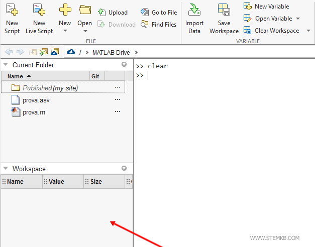 Commande "clear" en action