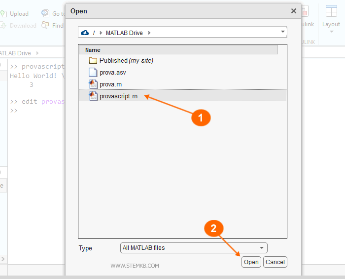 Sélectionner un fichier