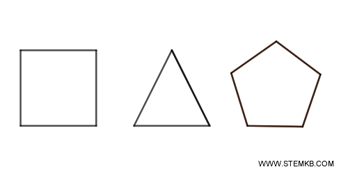 example of flat figures