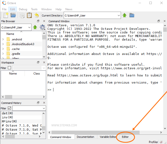 Cr&eacute;er un nouveau script