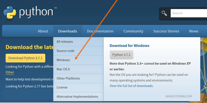 s&eacute;lectionnez votre syst&egrave;me d'exploitation