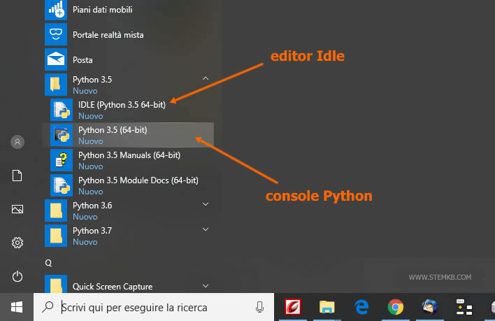 comment ouvrir Python sous Windows