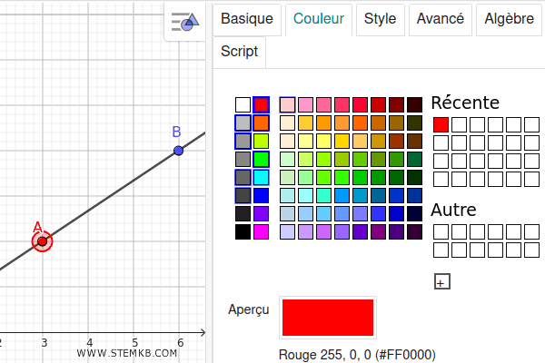 Choisissez votre couleur