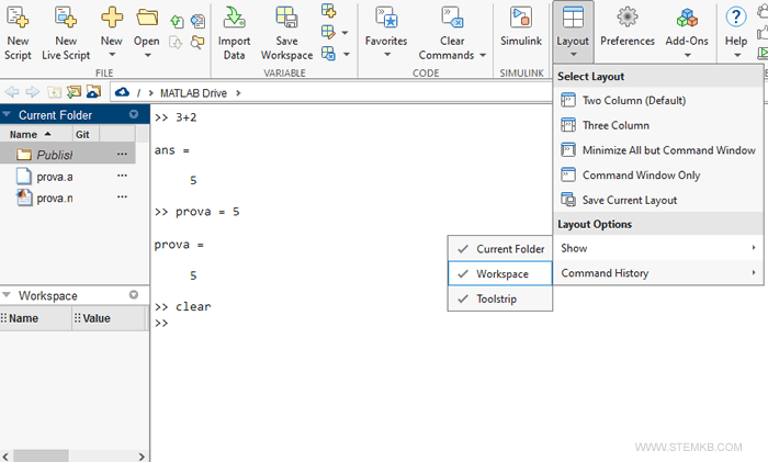 Configuration de Matlab